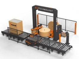 Mondi has partnered with EW Technology to launch a new machine for paper pallet wrapping