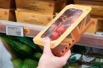 New recyclable packaging for Vine tomato. Photo: Marks and Spencer