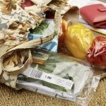 Compostable plastic packaging for vegetables. Photo: Domino