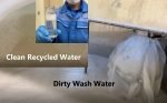 Asahi’s new water recycling unit features an innovative filtering system that recycles up to 75% of the water used in plate processing