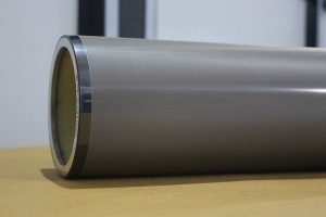 The lightweight sleeve used in CI Flexo printing machines. Photo: Acme Rolltech