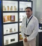 Vasudevan LK, general manager of Epson India, at the Labelexpo show.