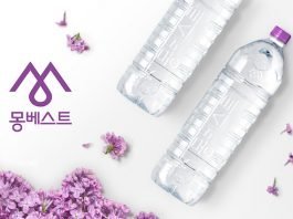 Korea Crystal Montbest PET water bottle