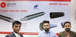 Sanjay Patel, Rajkamal Rajput and Kashyap Bhatia at Gayatri rub tech