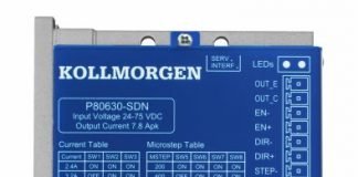 Kollmorgen launches the new P80630-SDN Stepper