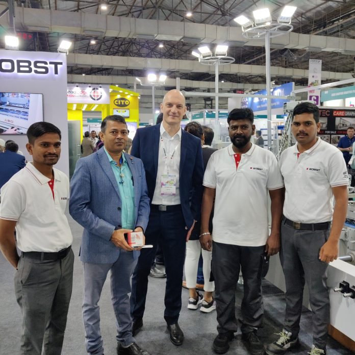 Bobst demonstrates recently launched Novafold folder gluer at Pamex 2023