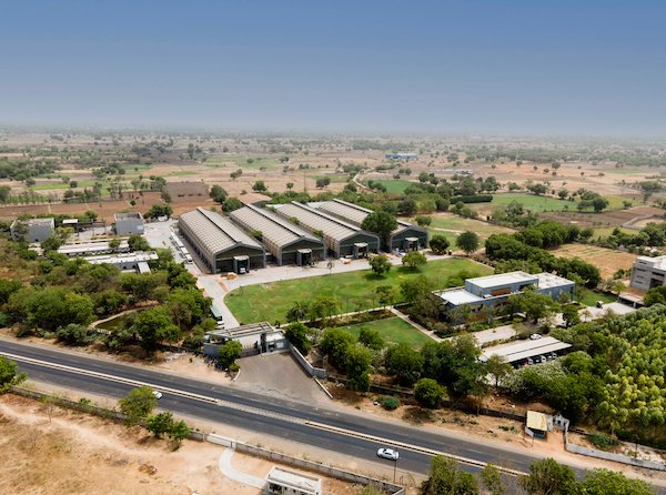 KHS India foundation stone for Ahmedabad plant 1 An aerial view of the existing KHS India plant near AhmedabadPhoto KHS