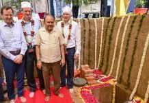 KHS India foundation stone for Ahmedabad plant KHS