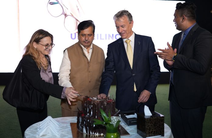 Image 1- Shri Mangal Prabhat Lodha, Minister of Skill Development and Entrepreneurship (Maharashtra) at the launch of Messe Stuttgart India Messe Stuttgart