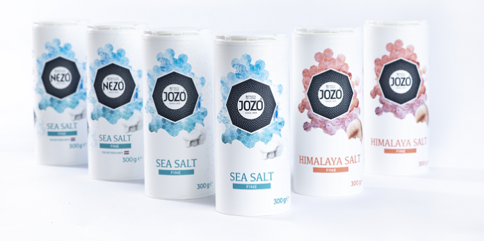 JOZO NextCycle IML salt shakers IML
