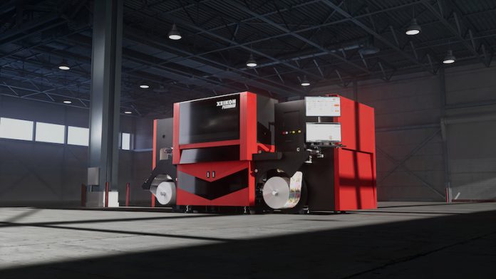 The Xeikon PX3300HD 1200 dpi label press to be shown running live at drupa 24 Photo Xeikon