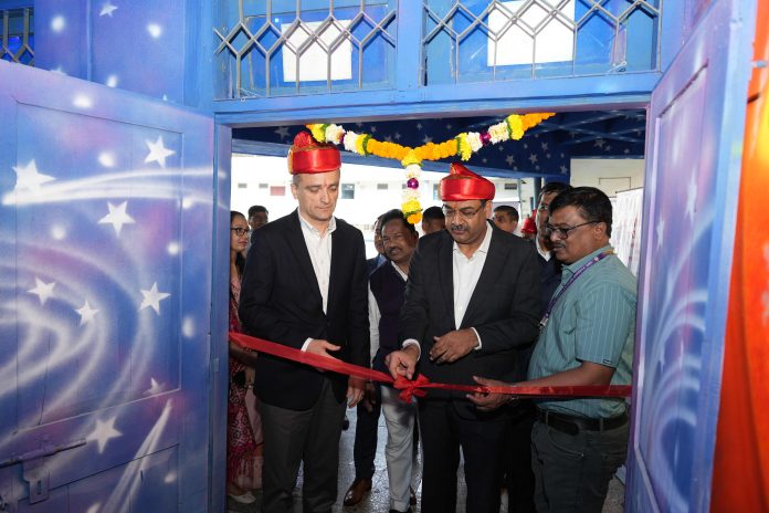 Henkel_Inauguration of the Aryabhatta Astronomy Lab_Ribbon cutting Henkel