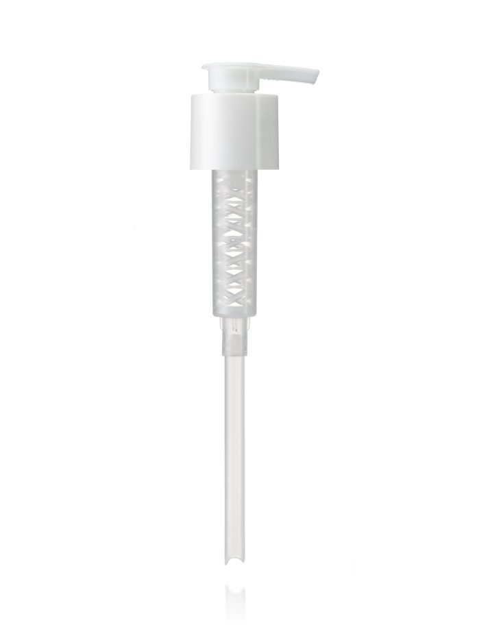 ALPLAhana: Monomaterial-Dispenser-Pumpe aus Kunststoff mit Down-Lock-Funktion // ALPLAhana: Mono-material plastic dispenser pump with down-lock function ALPLAhana