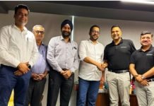 Sealing the deal at Canpac Trends for two Komori multicolor plus coater sheetfed offset presses Photo Komori India