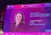 Luciana Pellegrino, president of the World Packaging Organization making the keynote presentation at the 11th Elite Conference on Specialty Films and Flexible Packaging in Mumbai on 30 September 2024 Photo HyeJeong Ahn