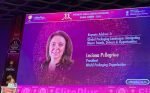 Luciana Pellegrino, president of the World Packaging Organization making the keynote presentation at the 11th Elite Conference on Specialty Films and Flexible Packaging in Mumbai on 30 September 2024 Photo HyeJeong Ahn
