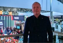 Peter Wolff, chief marketing officer for Canon Production Printing at drupa24 Photo Nessan Cleary