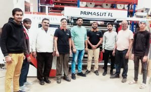 Installing a Primaslit-FL and Trim Winder TW-DSR trial at UV Biz Indore