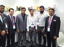 The Komori India team at Printpack