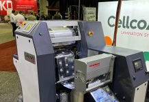 This Cellcoat/Vetaphone combination was exhibited at Labelexpo Americas in Chicago in 2024