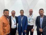 The team of Replika Press with Manroland Sheetfed at Printpack India 2025
