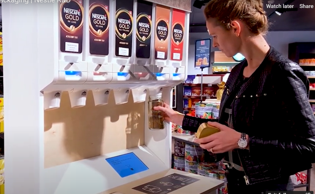 Refill, reuse and reduce in South and Southeast Asia 2 In Switzerland, FMCG giant Nestlé tried out reusable and refillable dispensers for petcare and soluble coffee as part of its efforts to reduce single-use packaging.
