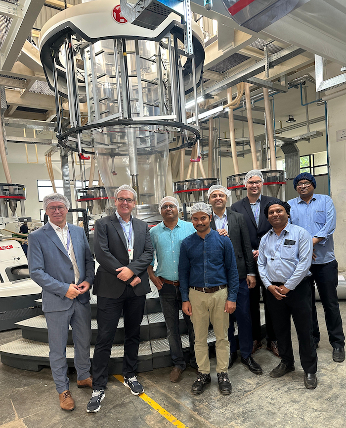 Manikchand Packaging adds W&H Heliostar II gravure press and Varex II blown film line 1 The W&H and Manikchand Packaging teams with the Varex II blown film line Photo W&H