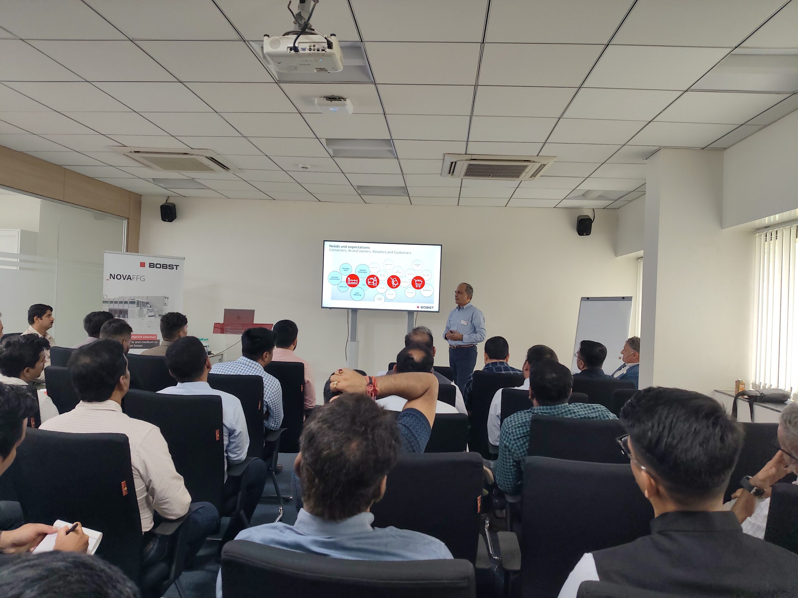 Bobst unveils India-built NOVAFFG 1024 during Pune open house 1 Bobst