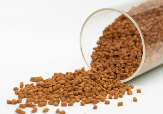 CXP Cross–linked polymer material is developed from wood chips and agricultural residues for use in injection molded products Photo Woojin Plaimm