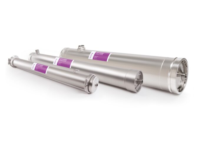 Sepuran Green modules 4,6,11 (1) Evonik's Sepuran Green membranes represent a cutting-edge technology designed for efficient biogas upgrading, enabling the production of high-purity biomethane.