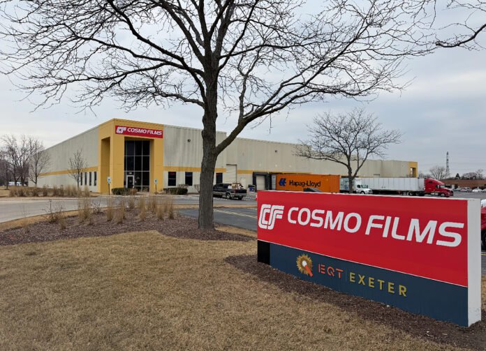Cosmo Films expands US Operations with new Slitter Rewinder