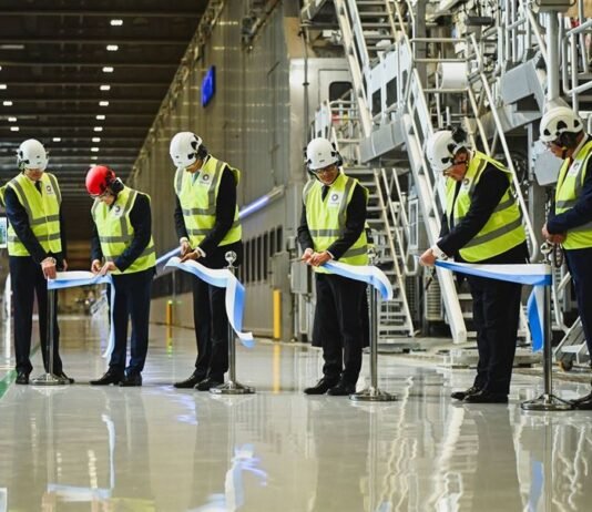 Stora Enso Oulu Consumer board production line inauguration