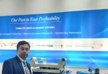 Erhardt + Leimer’s paper alignment equipment at IndiaCorr Expo Erhardt + Leimer