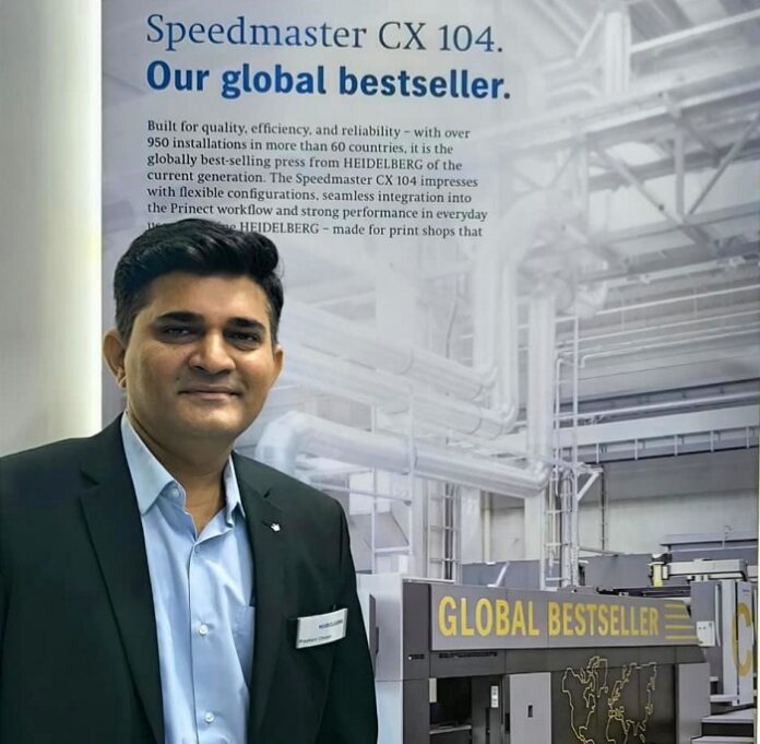 Prashant Chavan as cluster sales head – west, Heidelberg