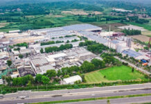 The Toppan Speciality Films plant.