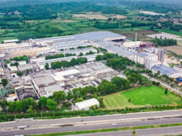 The Toppan Speciality Films plant.