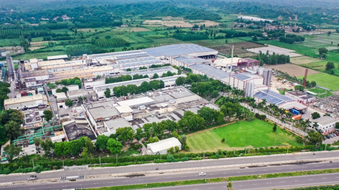 The Toppan Speciality Films plant.
