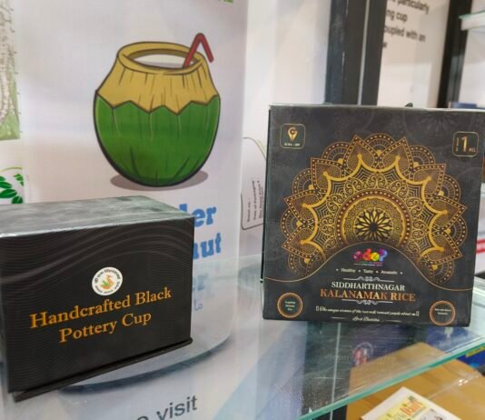 Packaging samples on display at Intrapac