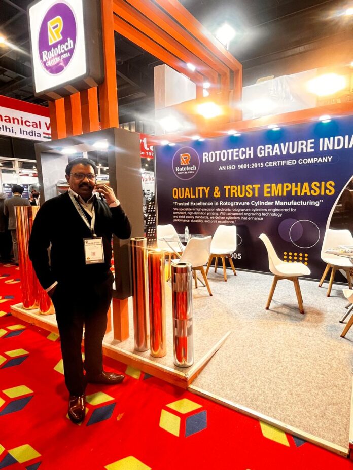 IMG-20251210-WA0004 Mukesh Kumar, senior marketing manager at Rototech Gravure India