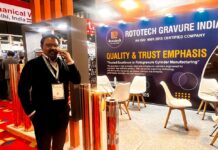 Mukesh Kumar, senior marketing manager at Rototech Gravure India