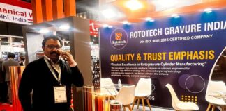 Mukesh Kumar, senior marketing manager at Rototech Gravure India