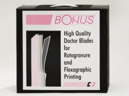 Convertech's globally successful BONUS doctor blades for CI flexo, rotogravure, and coating applications Photo Convertech
