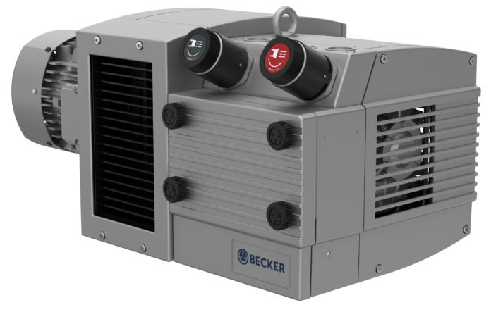 Combined rotary vane pumps, dry-running Becker