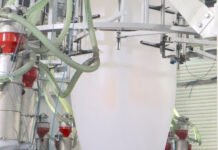 Blown film line at Rajoo Engineers R&D facility in Rajkot Photo PSA