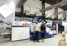 L to R: Samar Singh of DJS Printers with Bharti Aggarwal of NBG