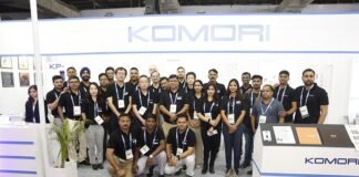 Komori’s Advance presses & folding system at Pamex 2026 Komori