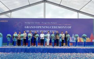 The opening ceremony of the PT Chnagsu in the Suryacipta Industrial Park, West Java, in Indonesia took place with great enthusiasm and was attended by more than 200 guests of honor from abroad Photo Changsu PT