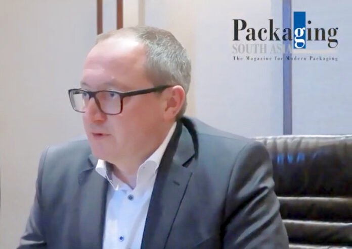 Screenshot Dr David Schmedding CTO and CSO of Heidelberg in Mumbai Photo PSA