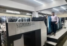 Paras Offset adds a new Komori GL-37 4-color offset press Paras Offset