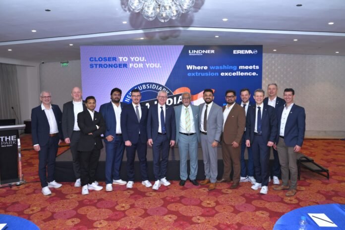 EREMA India Global Team, EREMA & Lindner Washtech